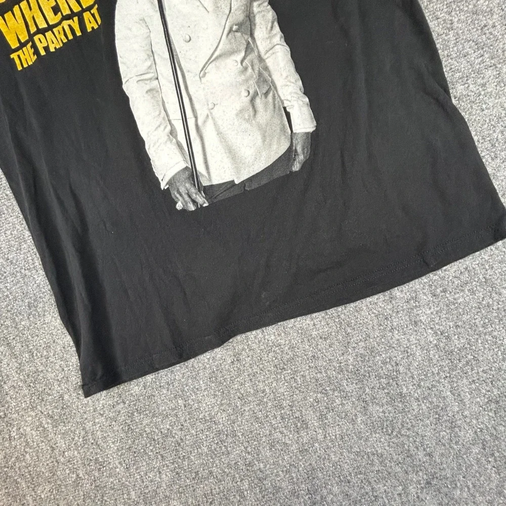Ja Rule Where The Party At Tour 2025 Graphic T-Shirt Black Mens Large Gildan